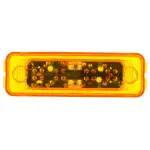 1"x4" LED, Yellow Rectangular, 4 Diode, Marker Clearance Light