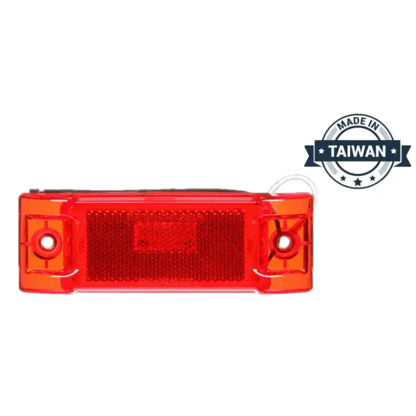 2"x6" LED, Red Rectangular, 8 Diode, Marker Clearance Light