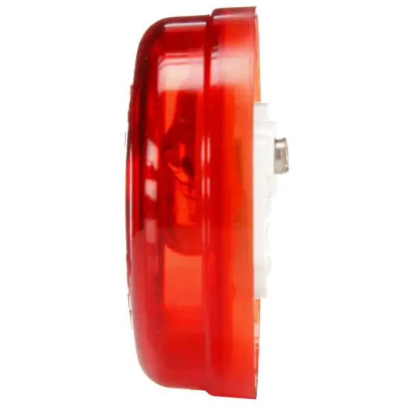 2" Incandescent, Red Round, 1 Bulb, Marker Clearance Light