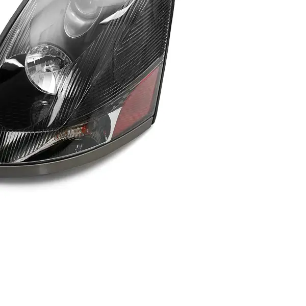 Driver Side Black Headlight for 2004-2017 Volvo VNL Trucks