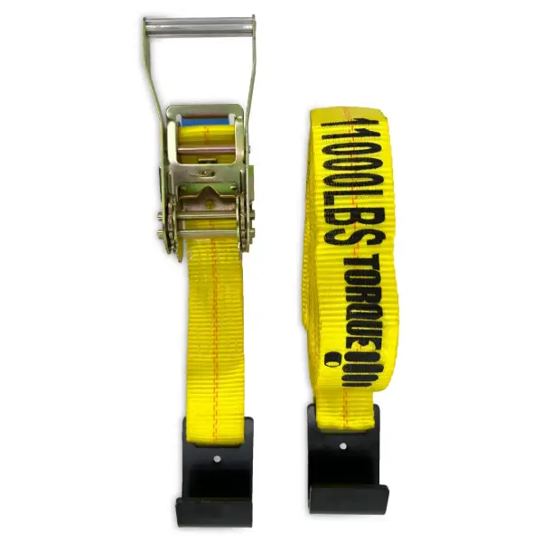 TR3230-R 2"x30" Strap with Ratchet with Flat Hooks