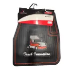 Red Floor Mats Set for Trucks