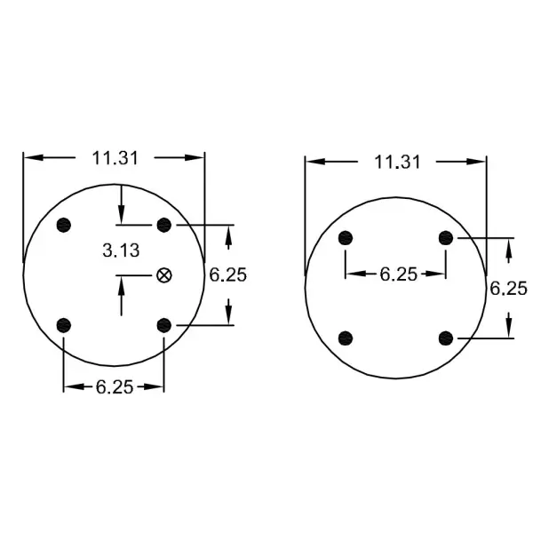 Convoluted Air Spring Replaces S-3184, 2B14-359, W01-358-7140