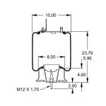 Air Spring for Navistar Replaces 3541731C1, W01-358-1191