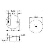 Air Spring for Navistar Replaces 3541731C1, W01-358-1191