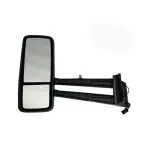 Driver Side Black Door Mirror for 2014-2021 Kenworth T680 Trucks