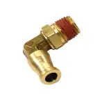 Push To Connect Brass Male Fitting Elbow 1/4\" O.D. 1/8\" I.D.