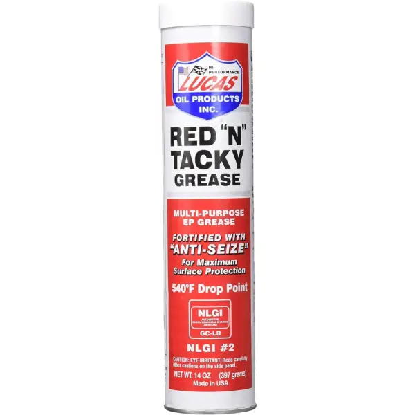 Lucas Oil 10005-30 Red \"N\" Tacky Grease 14 Oz