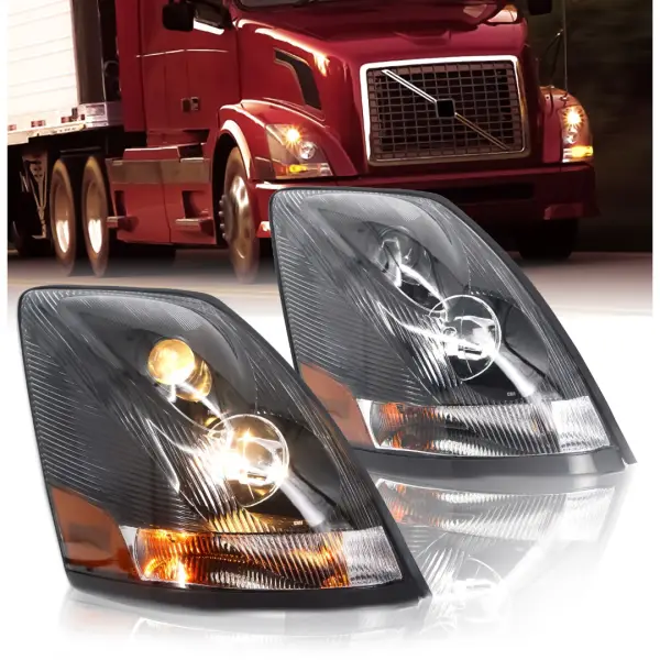 Passenger Side Headlight for 2004 - 2017 Volvo VNL Trucks