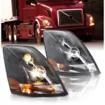 Passenger Side Headlight for 2004 - 2017 Volvo VNL Trucks