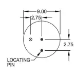 Air Spring for Volvo Replaces 21132005, W01-M58-8468, 1R12-654