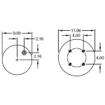 Trailer Air Spring Replaces C-20217, S-20217, W01-358-8944, 64401