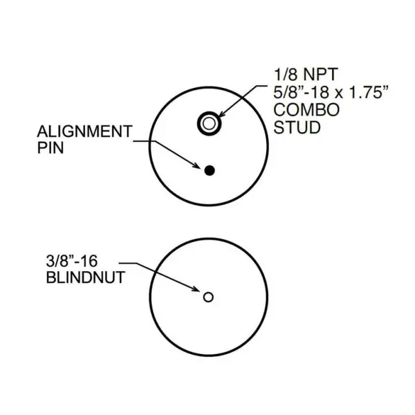 Pickup Convoluted Air Spring:TR6410