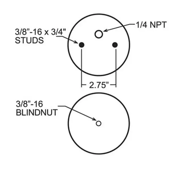 Pickup Convoluted Air Spring:TR6873