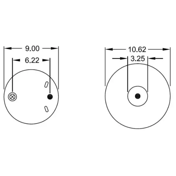 Air Spring for Freightliner Trucks (Replaces 8536)