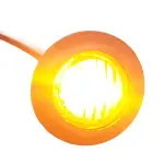 TR56120 3/4” Amber LED Marker Light